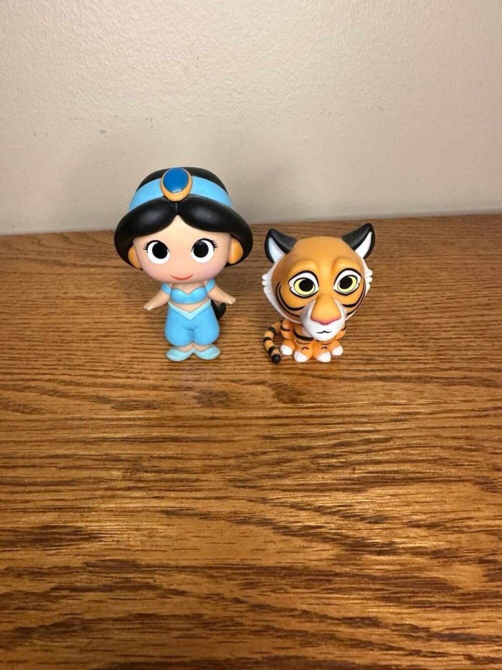 Funko Mystery Minis Disney Princess Jasmine & Rajah Tiger 2016 OOB RARE CHASE